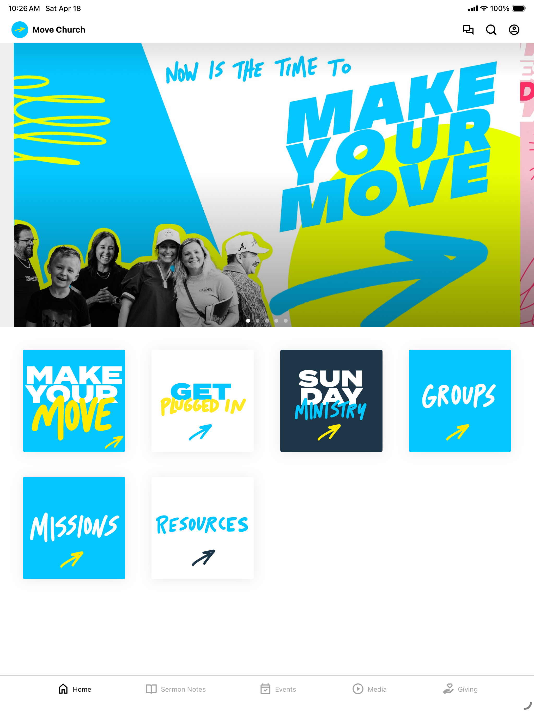 Move Church App