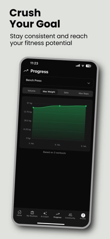 Flexi: Workout Tracker Screenshot 4 of 5