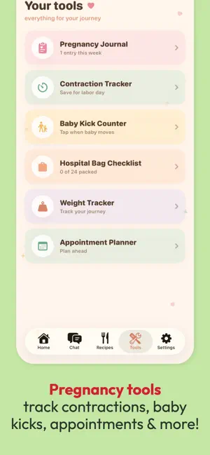 Contraction Timer - Nutrinest screenshot 4