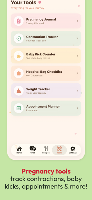 Contraction Timer - Nutrinest Screenshot 4 of 5