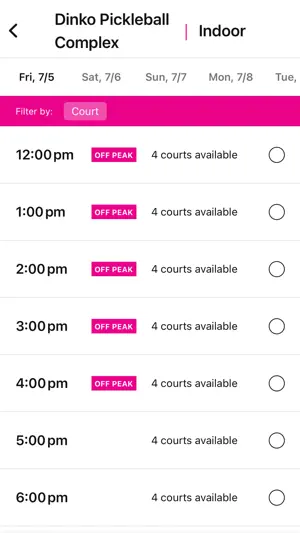 Dinko Pickleball screenshot 1