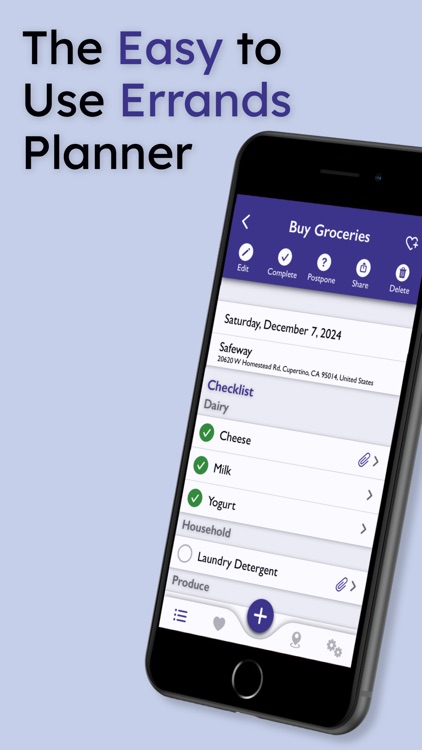 EZ Errandz: Errands To Do List