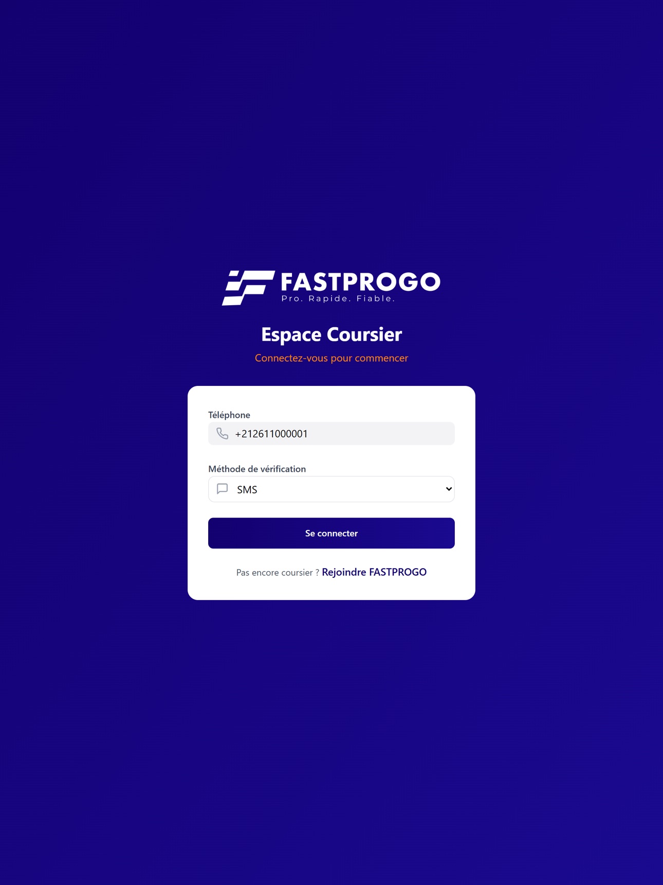 Screenshot 4 of Fastprogo Coursier