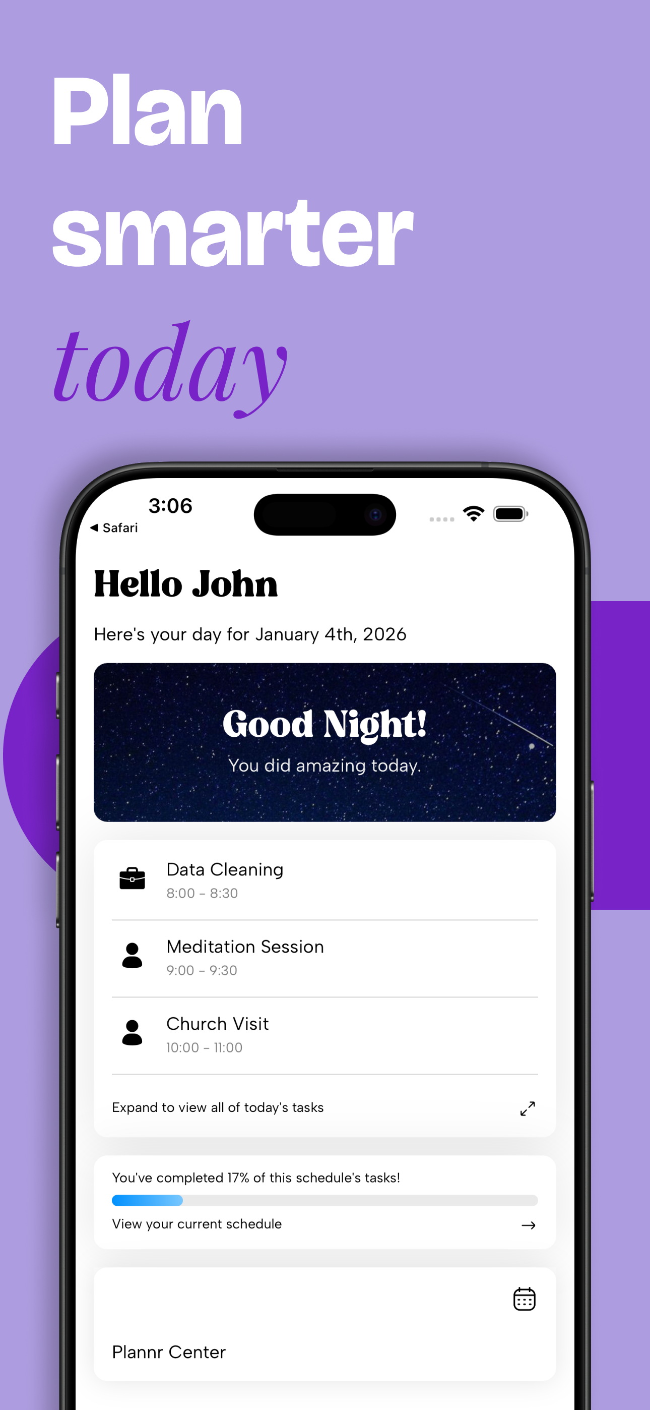 Plannr: From To-Do to Schedule