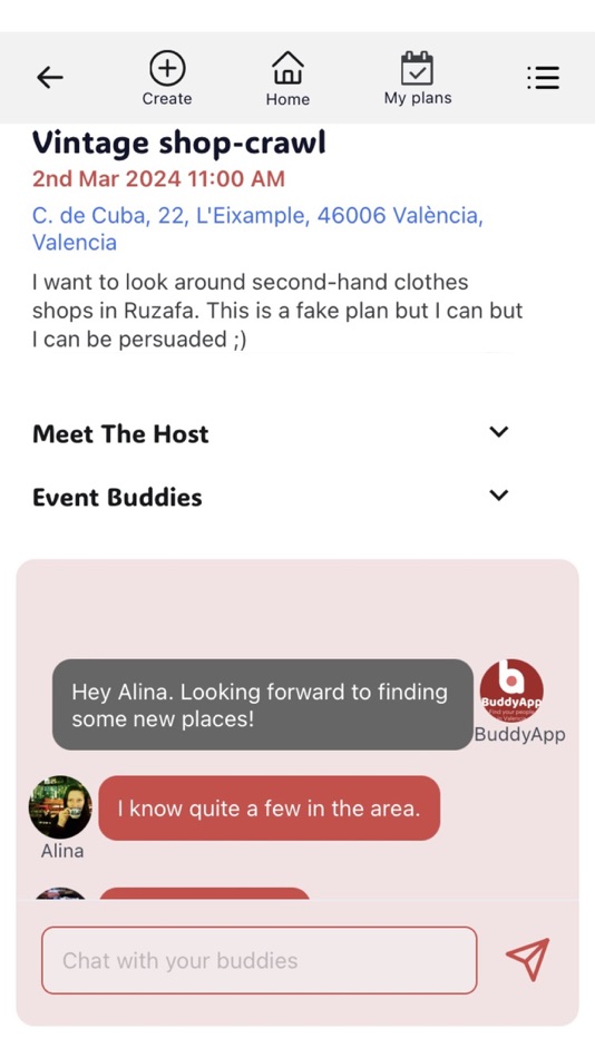 #5. BuddyApp: find your people (iOS) 由: Gavin John Reid