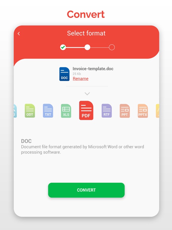 PDF Converter and Editor + AI iPad screenshot 2 - Utilities app