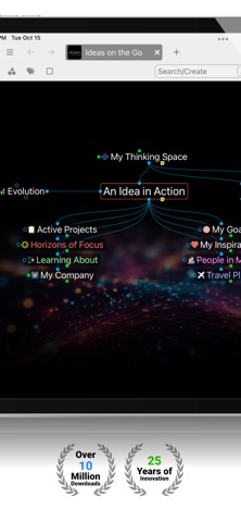 TheBrain: Smart Notes & Links iPhone screenshot