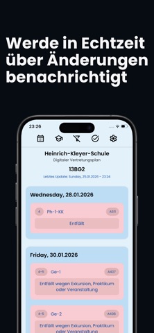 NowTT Vertretungsplan screenshot