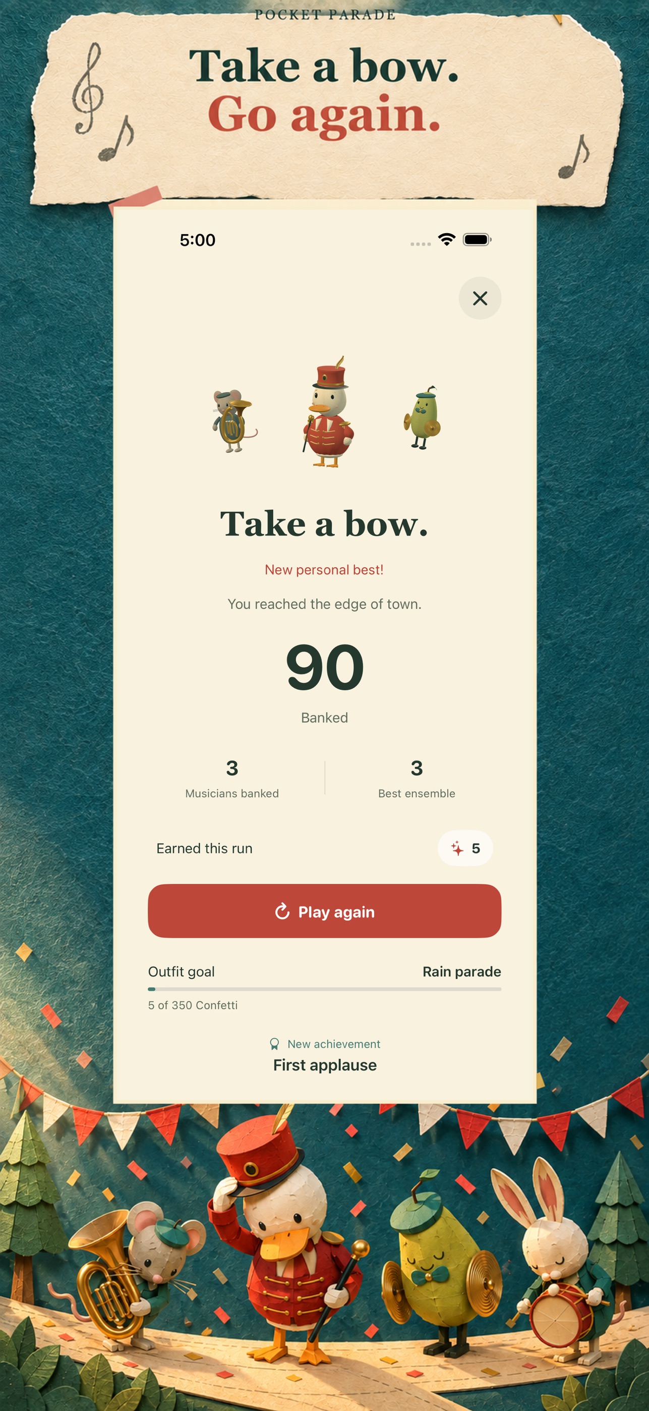 Screenshot 6 of Pocket Parade: Waddle On