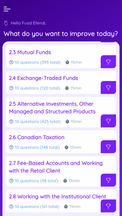 CSC Mock Exams Screenshot