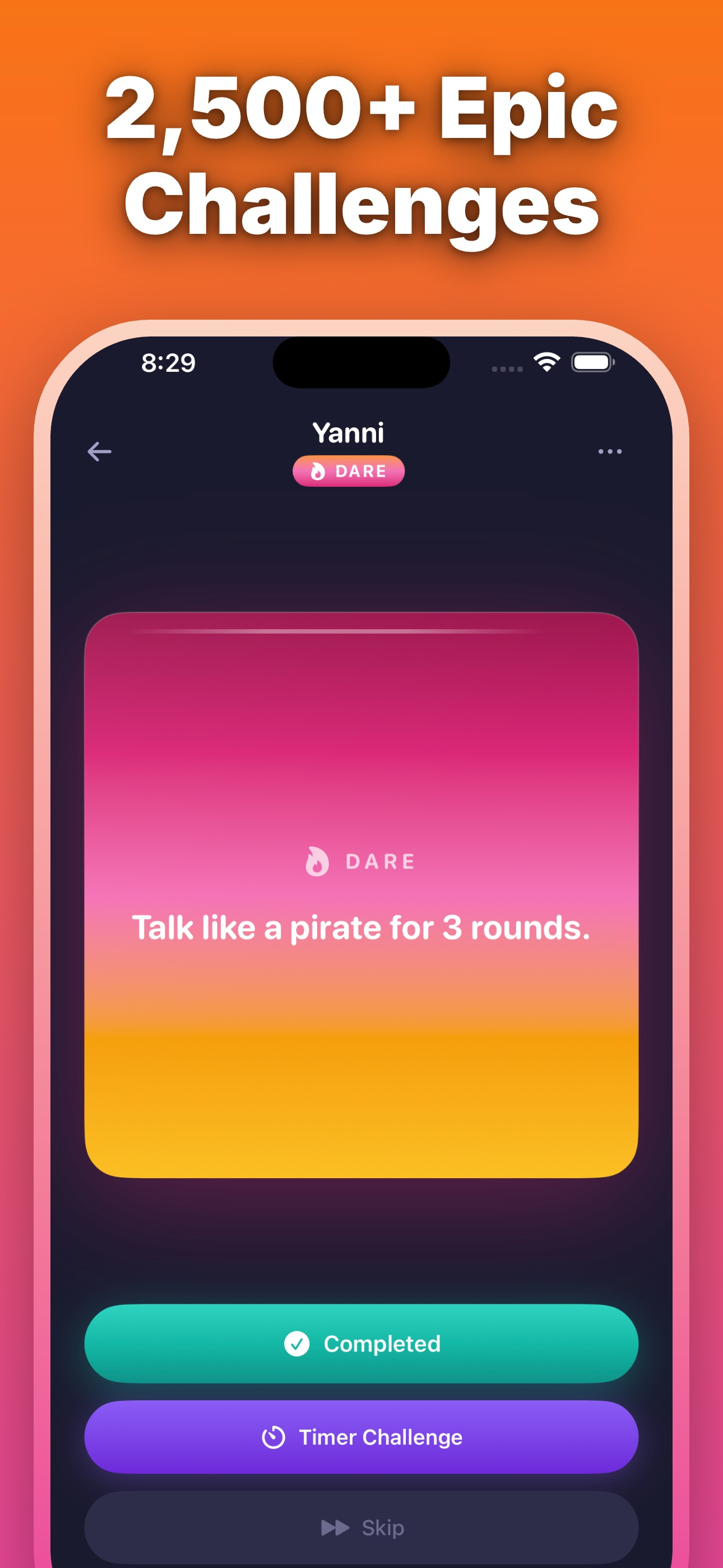 DareVibe - Truth or Dare Game screenshot 3