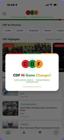 CDF Zambia Screenshot 2 of 5