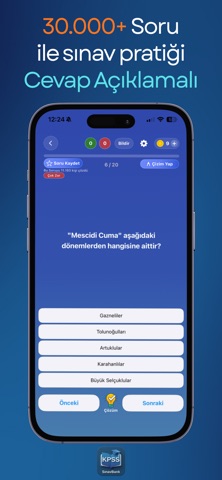 KPSS & AGS SınavBank iPhone screenshot 2