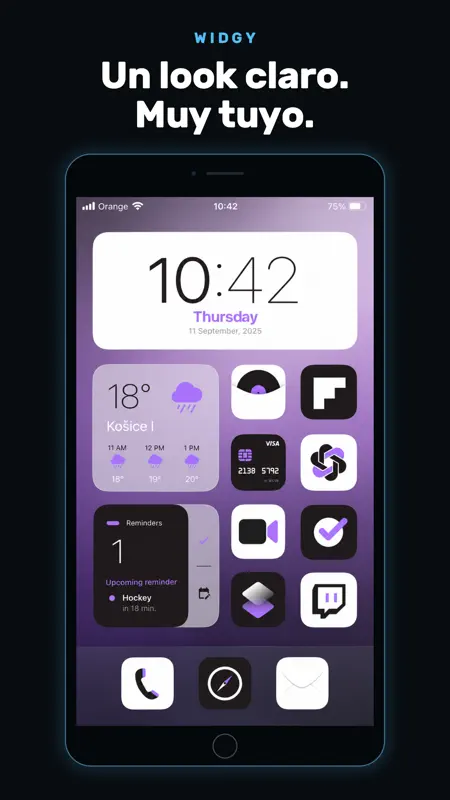 Widgy: Widgets a tu medida screenshot 6 of 10