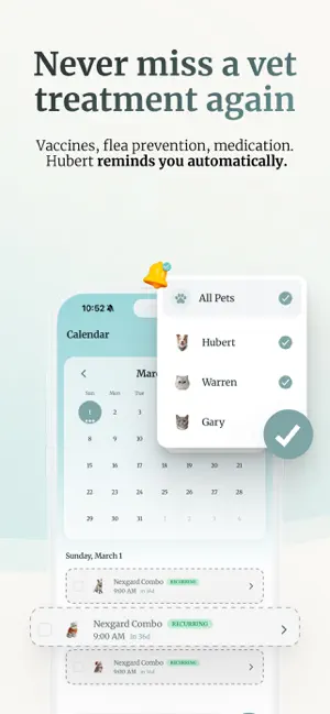 Hubert: Pet Health Tracker screenshot 4