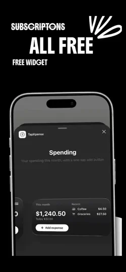 Screenshot von TapXpense: Expense Tracker auf dem iPhone 3