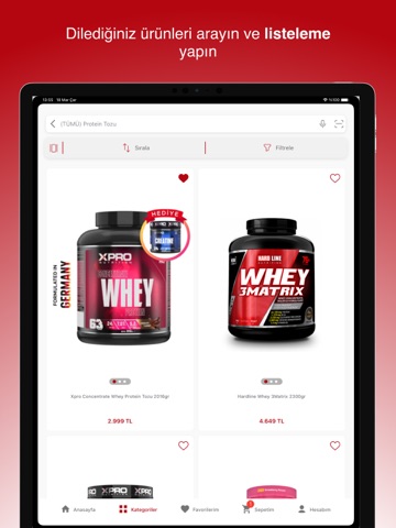 Protein7 iPad screenshot