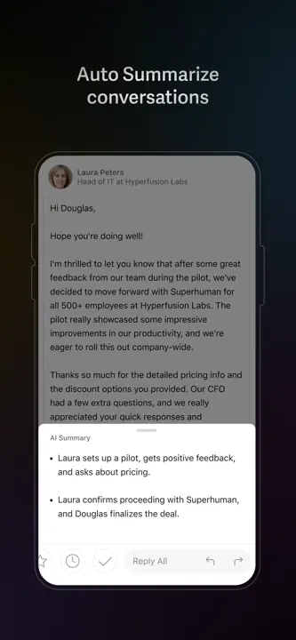 Superhuman Mail: Screenshot 6 von 7