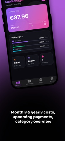 SubManager - AI Track Screenshot 4 of 4