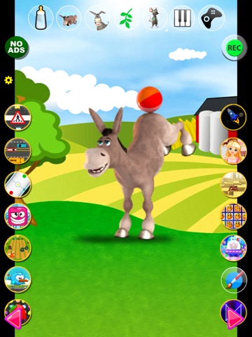 Talking Donald Donkey iPad screenshot