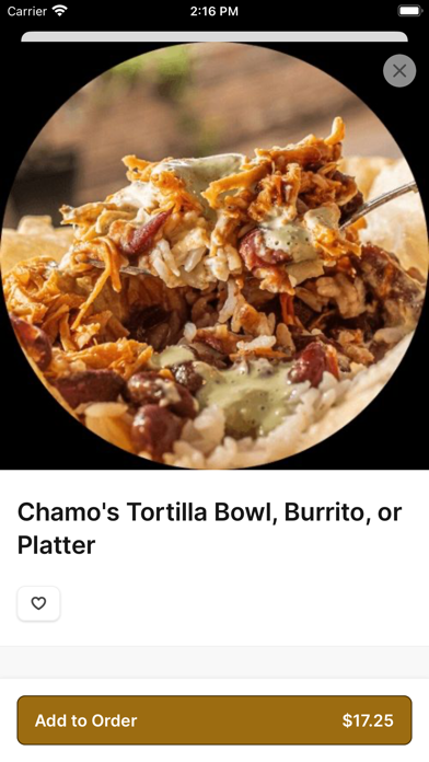 Chamo's Bagel & Grill iPhone screenshot 4 - Food & Drink app