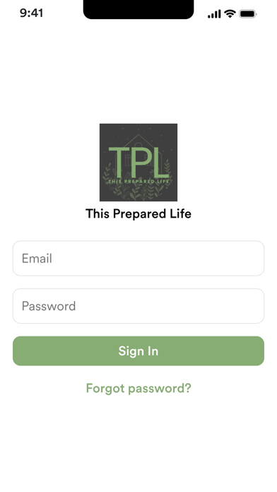 This Prepared Life Screenshot