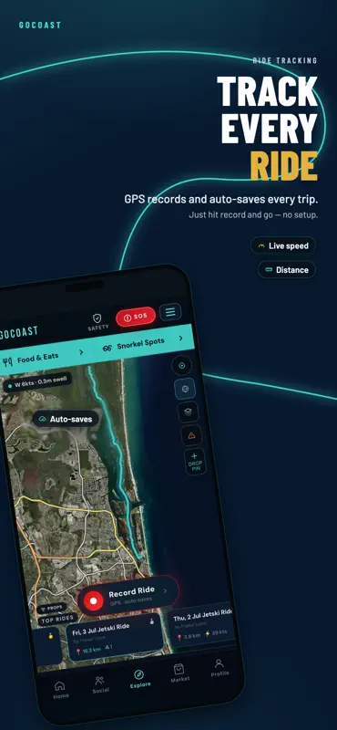 Go Coast - Boat & Jetski Log screenshot 1 of 7