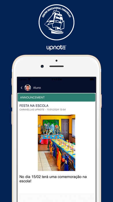 Centro Educacional Caravellas Screenshot
