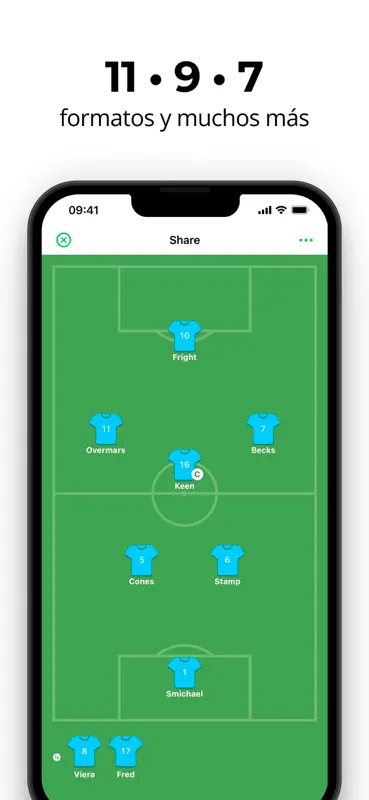 Alineacion Futbol screenshot 3 of 7