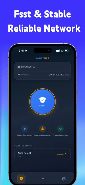 VaultNet Enterprise - Fast VPN screenshot 1