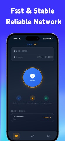 VaultNet Enterprise - Fast VPN Screenshot 1 of 4