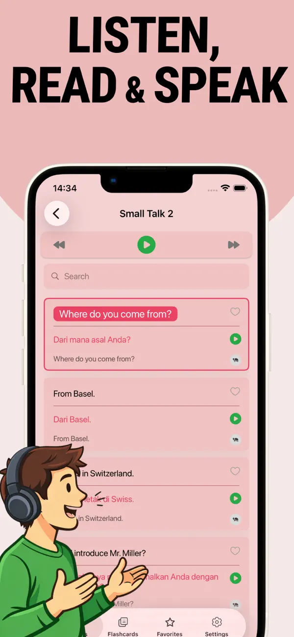 Screenshot #3 pour Learn Indonesian - Lentil