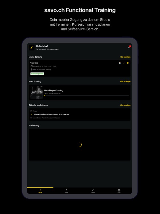 savo.ch Functional Training