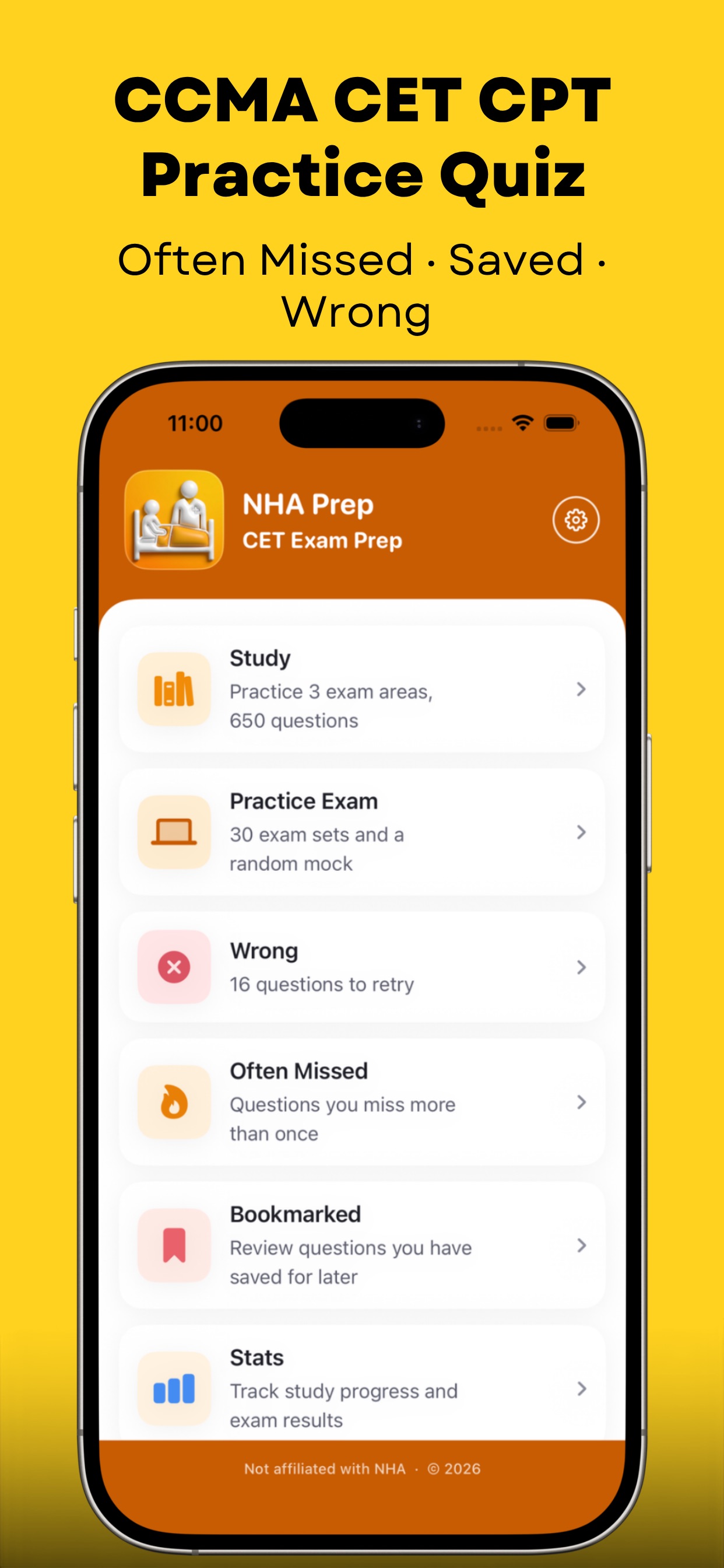 Screenshot 10 of NHA Prep: CCMA CET CPT Pocket