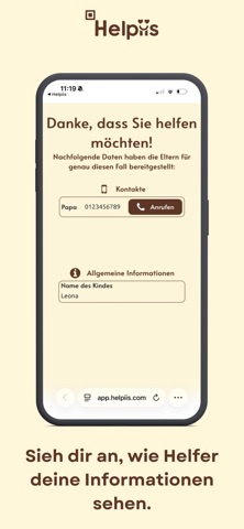 Helpiis screenshot