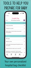 Pregnancy Tracker Insights screenshot