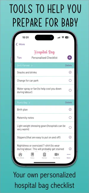 Pregnancy Tracker Insights screenshot 4