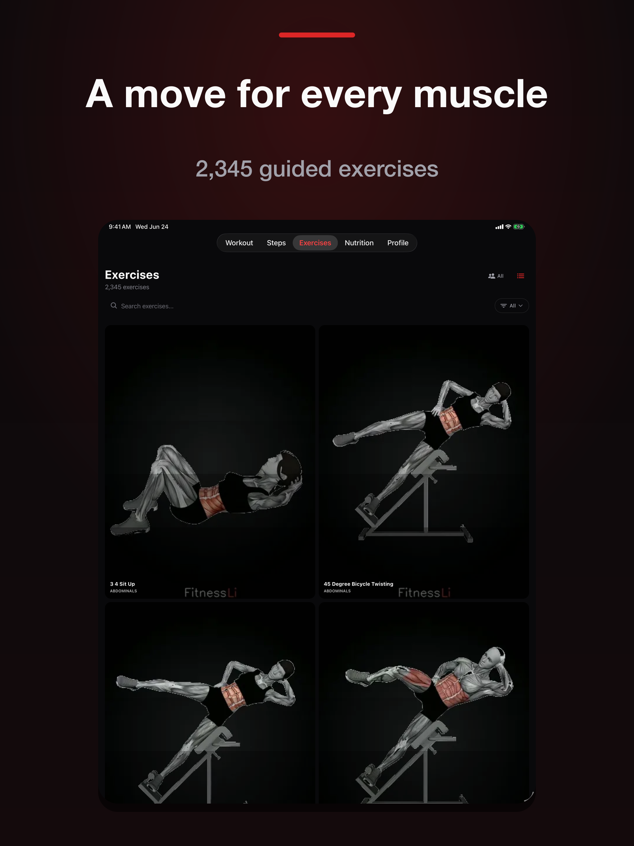 FitnessLi Workout & AI Calorie screenshot 16