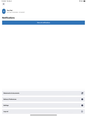 Commercial Capital Bank iPad screenshot