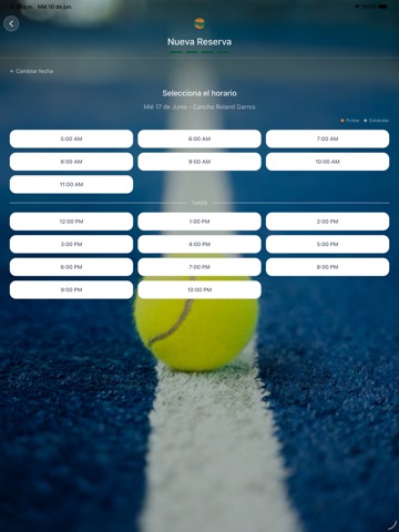 Sunset Tennis House iPad screenshot