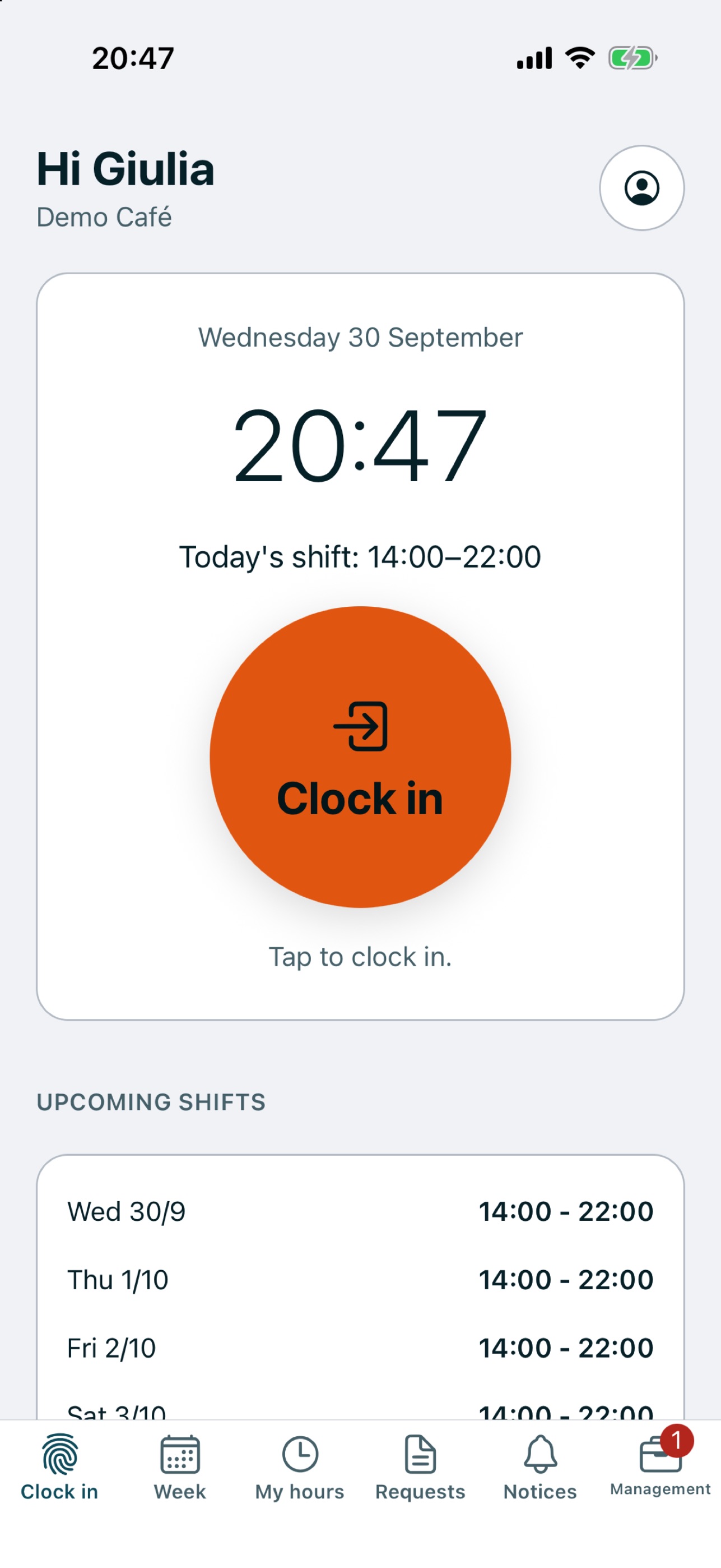 Screenshot 1 of CMP Shift