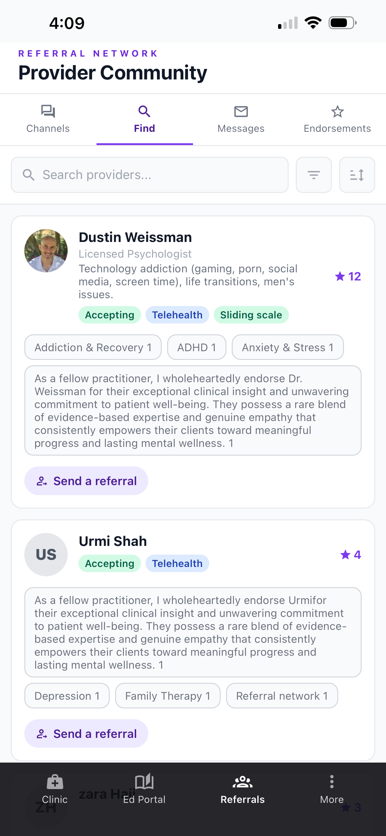 Cybele Health screenshot 6