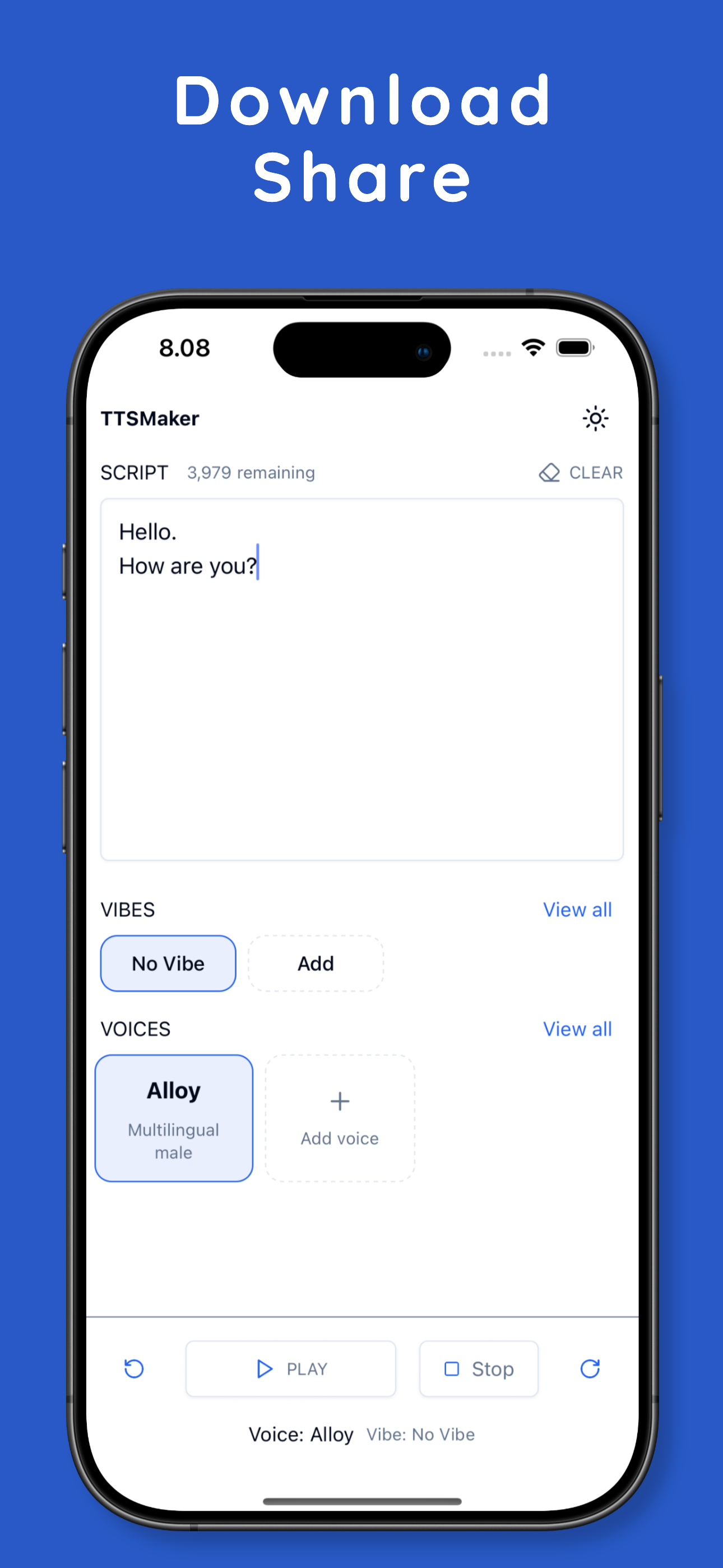 Speechma - AI TTS Speech Maker screenshot 5