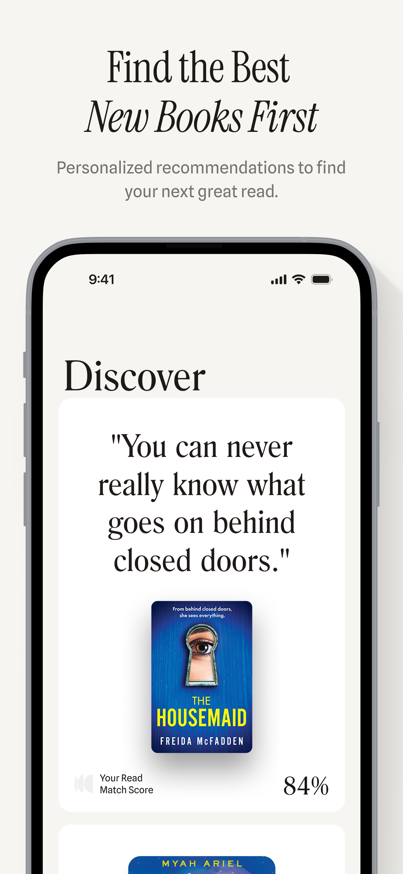 Readwell: Book Recommendations screenshot 3