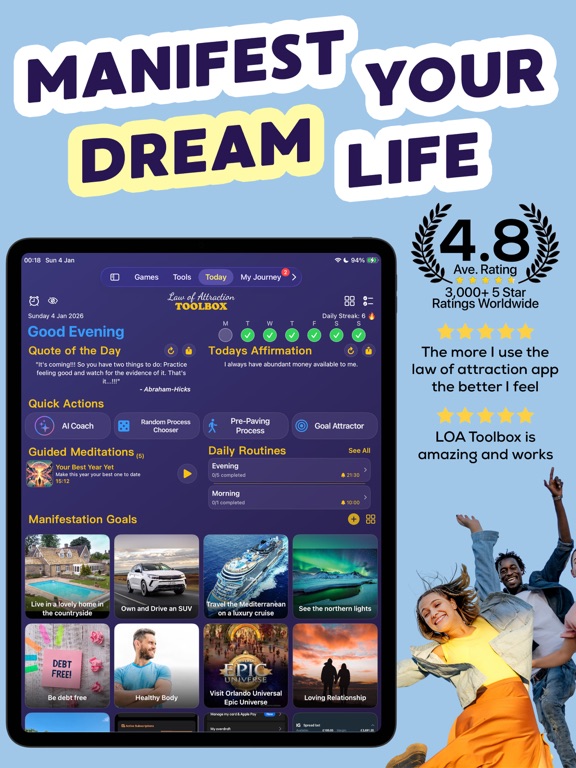 Screenshot #4 pour Law of Attraction Toolbox