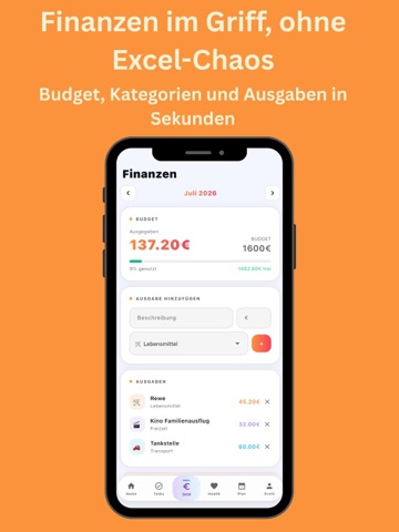 FamilyHubs - Familienplaner iPad screenshot
