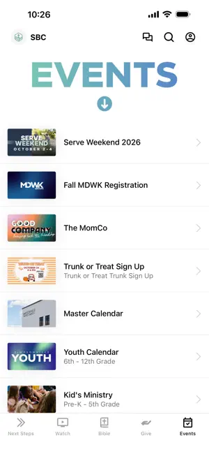 Simpsonville Baptist Church screenshot 3