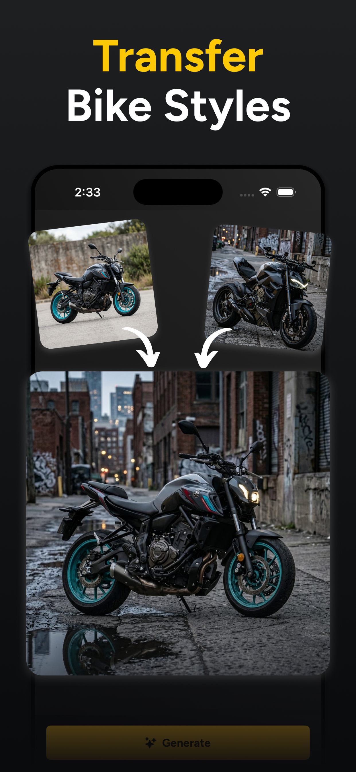 Motify: AI Motorcycle Mods