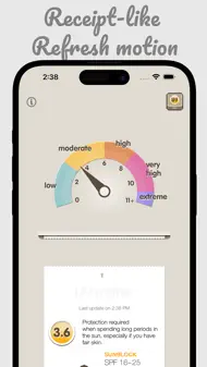UVmeter - Check the UV index iphone bilder 3