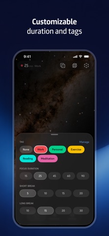 Starfocus – Pomodoro Timer Screenshot 5 of 5